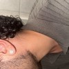 Orbis - Pendientes de botón de moissanita con engaste con halo