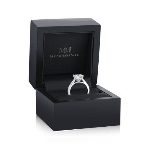 Anillos de plata 925 con moissanita
