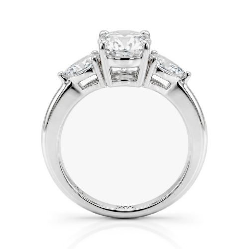 Anillos de plata 925 con moissanita