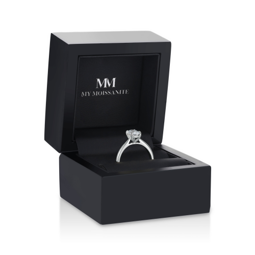Anillos de plata 925 con moissanita