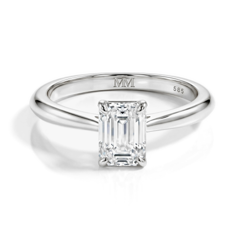 Anillos de plata 925 con moissanita