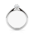 Liana - Anillo solitario de moissanita talla marquesa