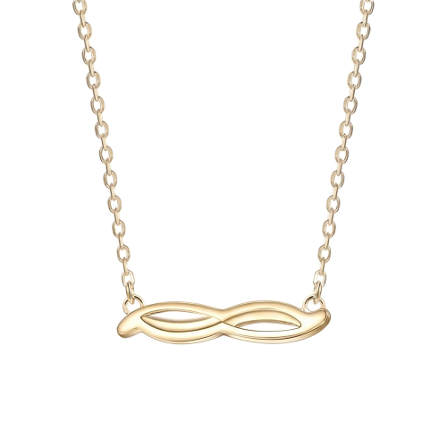 Astrid - Collar de moissanita inspirado en la talla marquesa con engaste pavé