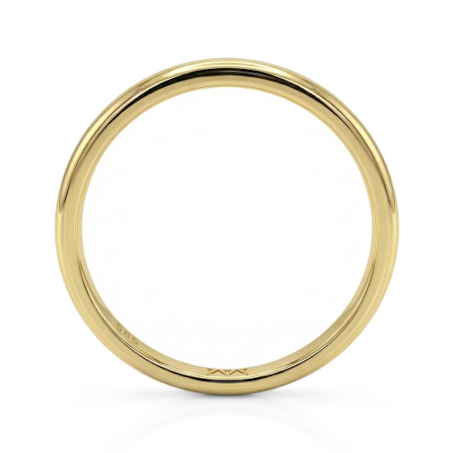 Monolithe - Anillo clásico para hombre con interior confort