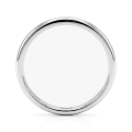 Monolithe - Anillo clásico para hombre con interior confort