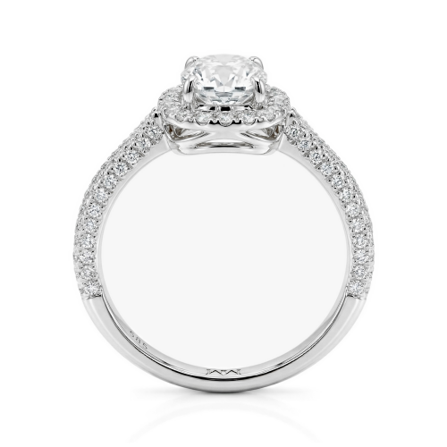 Anillos de plata 925 con moissanita