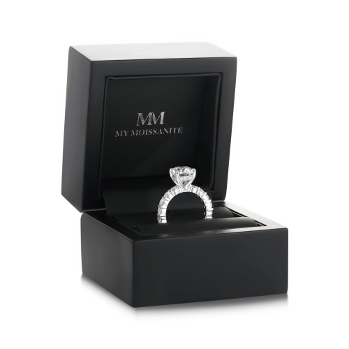 Anillos de plata 925 con moissanita