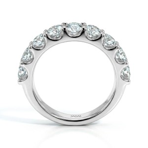 Evertina - anillo de eternidad de moissanita