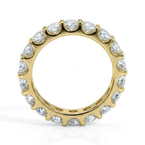 Evertina - anillo de eternidad de moissanita