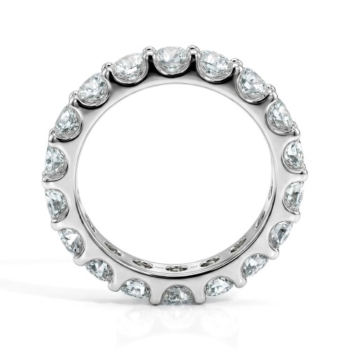 Evertina - anillo de eternidad de moissanita