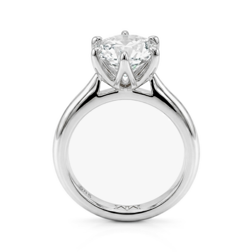 Anillos de plata 925 con moissanita
