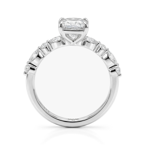 Anillos de plata 925 con moissanita