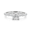 Ava - Anillo de moissanita