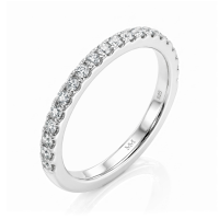 Starlet - Anillo de Eternidad de Moissanita