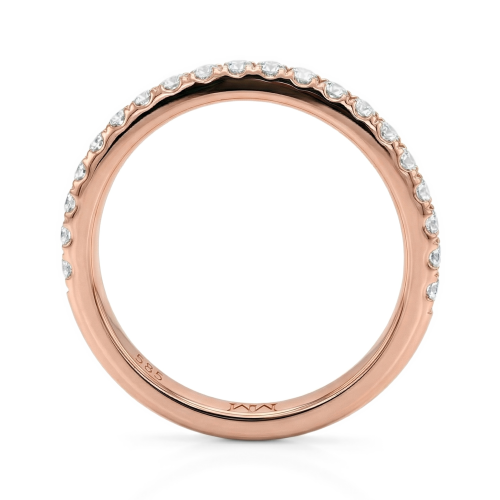 Starlet - Anillo de eternidad de moissanita