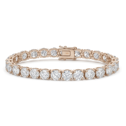 Solaris – Pulsera tennis de moissanita