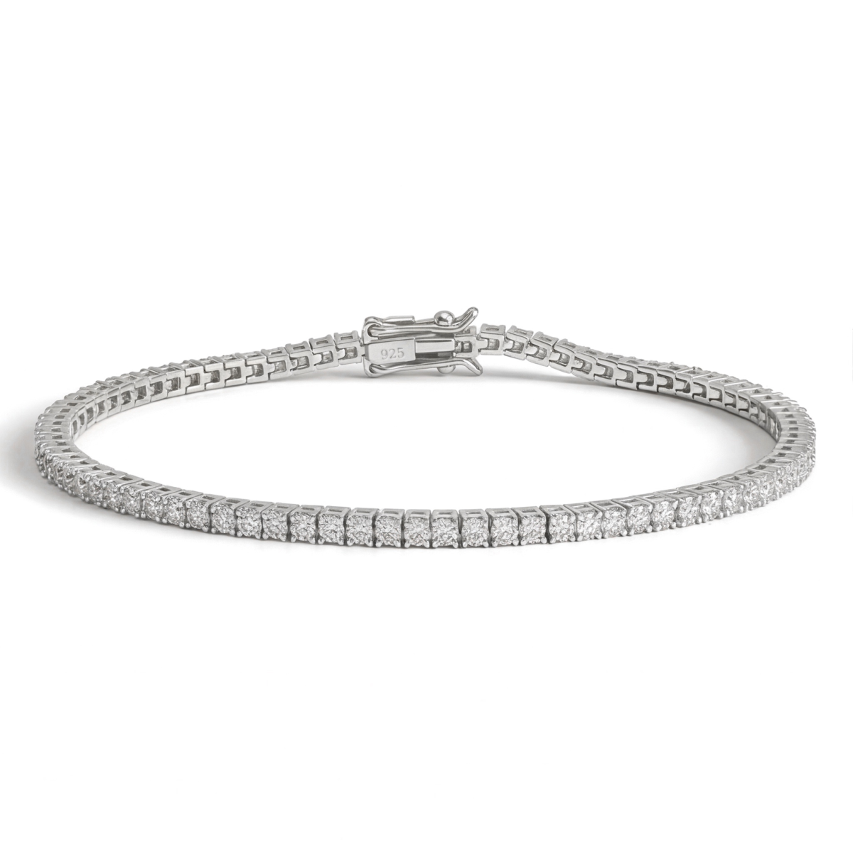 Solaris – Pulsera tennis de moissanita
