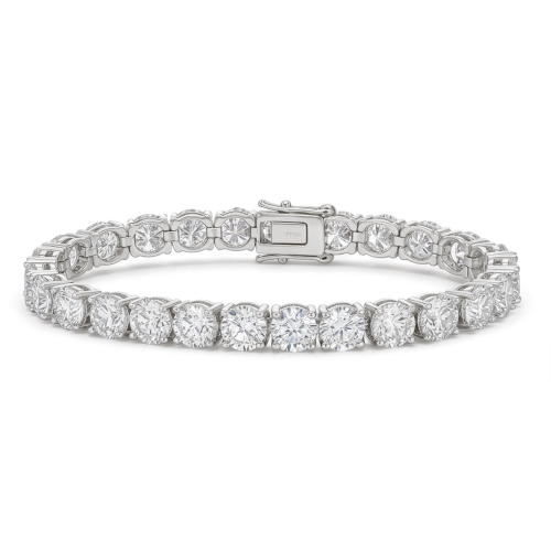 Solaris – Pulsera tennis de moissanita