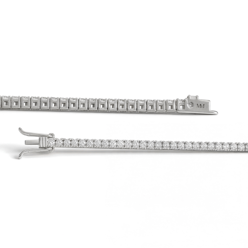 Solaris – Pulsera tennis de moissanita