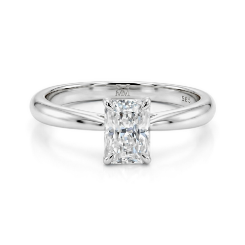 Anillos de plata 925 con moissanita
