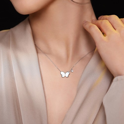 Collares de moissanita en plata 925