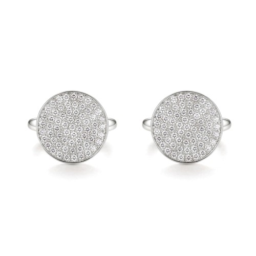 Joyas de platino con moissanita para hombre