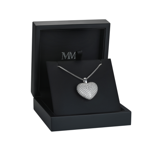 Collares de moissanita en plata 925