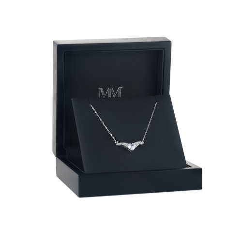 Collares de moissanita en plata 925