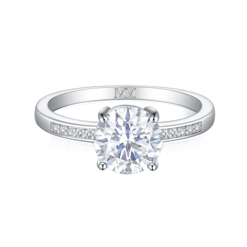 Anillos de plata 925 con moissanita